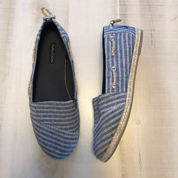nautica rudder espadrille flats